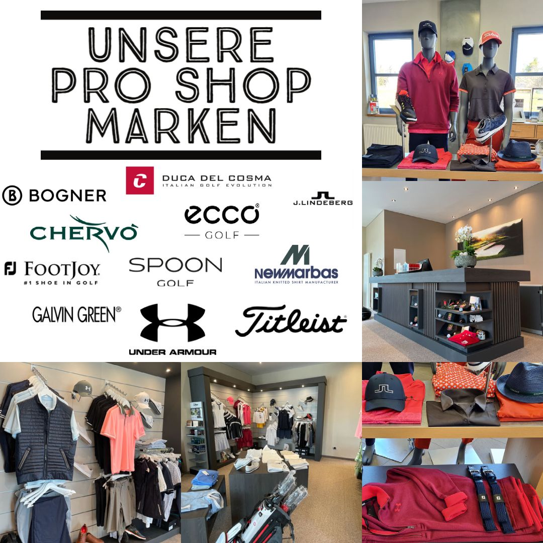 Pro Shop Marken Jura Golf Park 2022